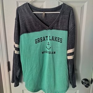 New lake Michigan sweatshirt jersey, size XL